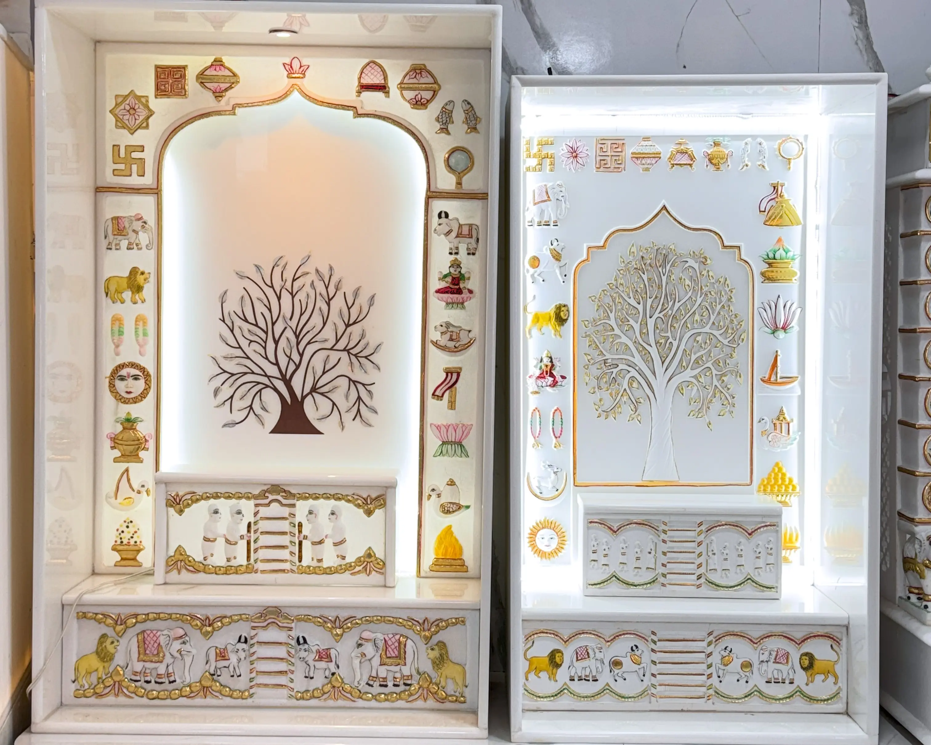 Jain marble sculpture